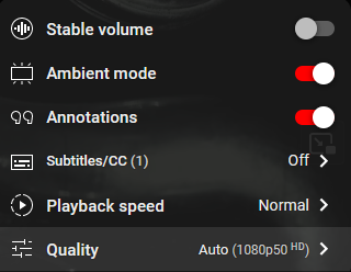 youtube stable volume