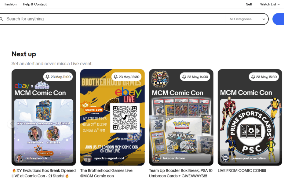 ebay live